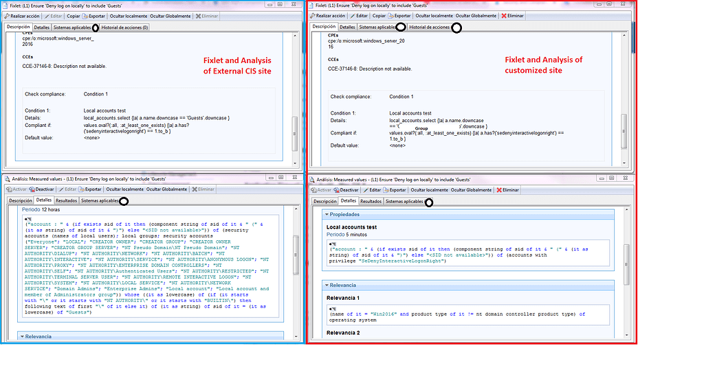 Customizing CIS check - Security - BigFix Forum