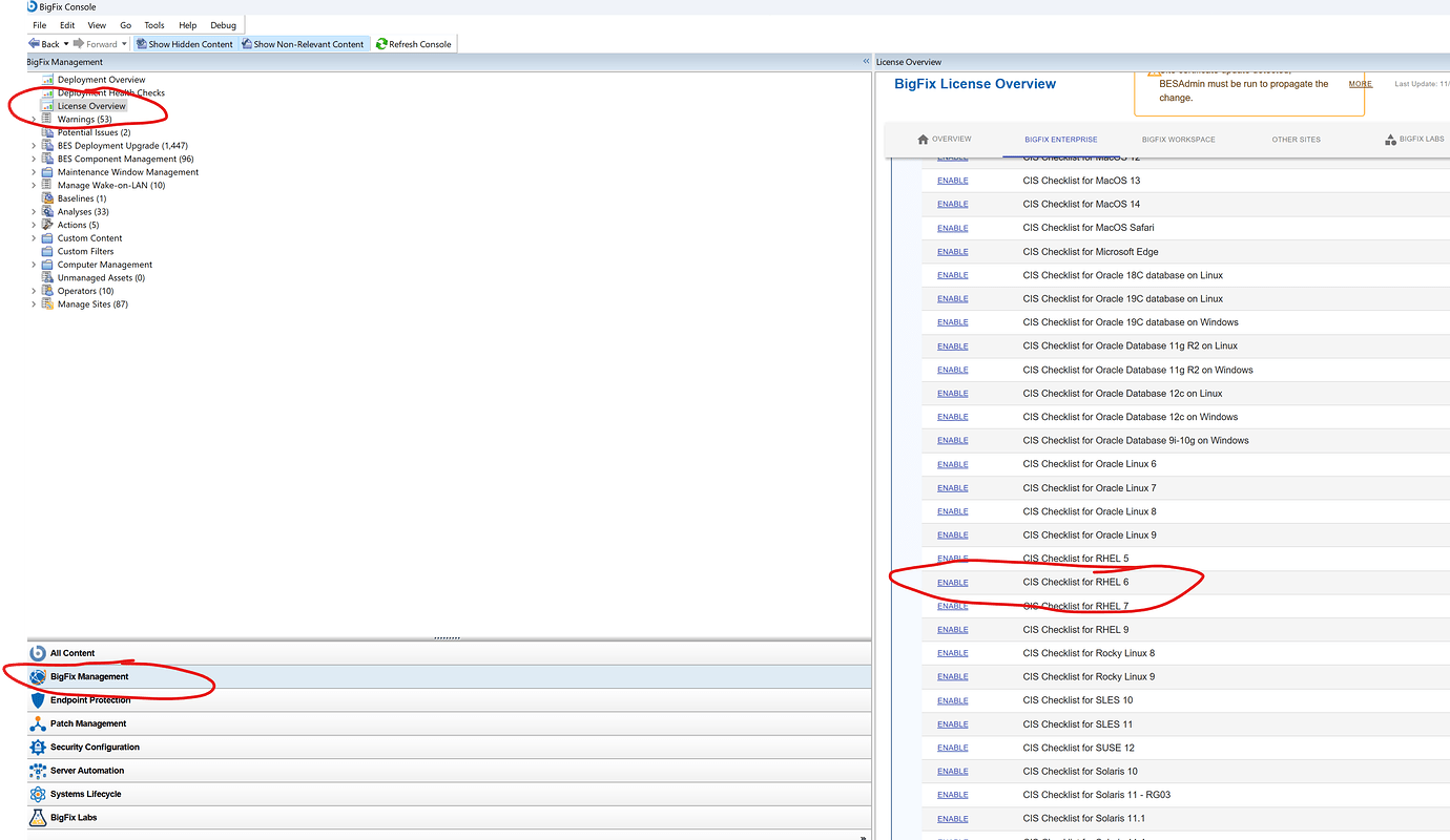 CIS Checklist CentOS 6 Accidently Removed - Security - BigFix Forum