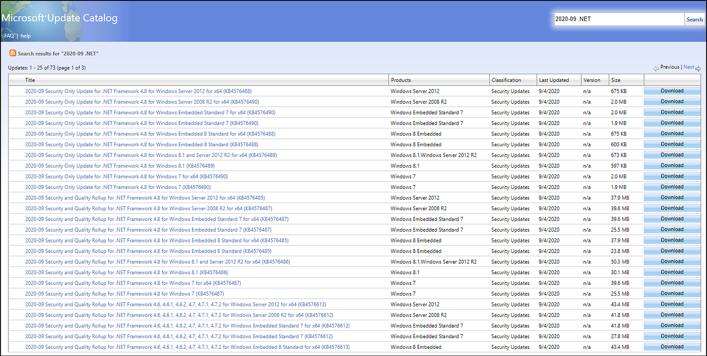 Content Release: Patches for Windows - SEPTEMBER 2020 Security Updates ...