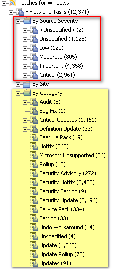 Meaning Of Source Severity Categories In Windows Patches Patch Bigfix Forum