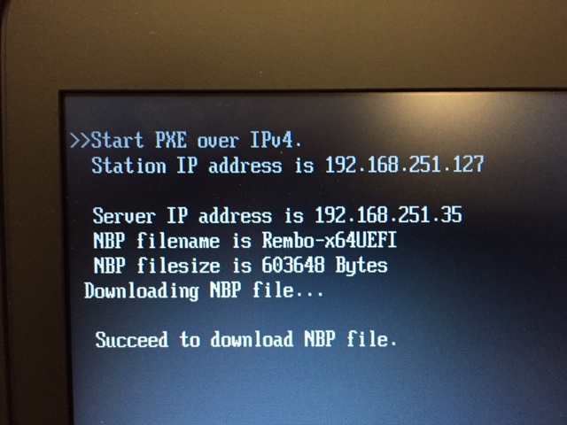 Unable to UEFI PXE boot HP laptops - OSD - BigFix Forum